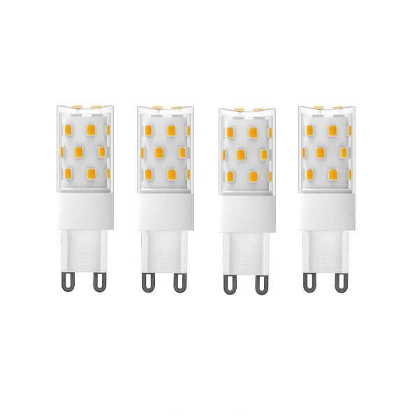 STRAK G9 LED Light Bulb, 7Watt, 70W Equivalent 700 Lumens (5000K) Cool White , CRI80, Dimmable, CETL (4-Pack) Idealfor chandeliers,wall sconces,vanities etc